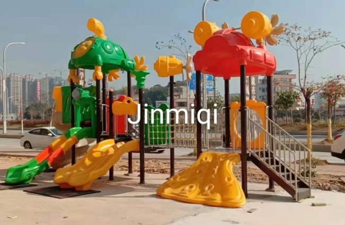 Direct Sale Outdoor Playground Equipment For Kids Plastic Slide Set With Competitive And High Qualit 7