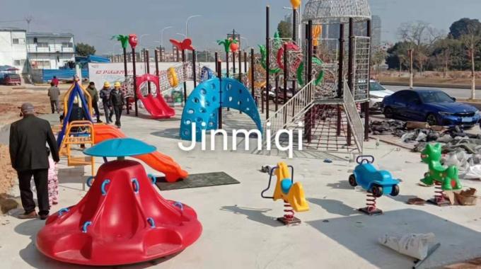 Direct Sale Outdoor Playground Equipment For Kids Plastic Slide Set With Competitive And High Qualit 8