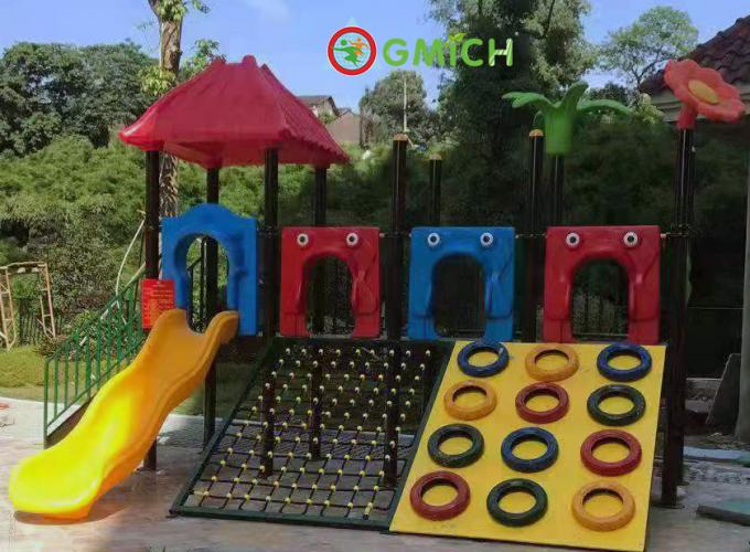 Direct Sale Outdoor Playground Equipment For Kids Plastic Slide Set With Competitive And High Qualit 9