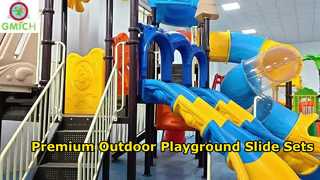 Best Large Outdoor Slide Sets for Kids Kindergarten Playground