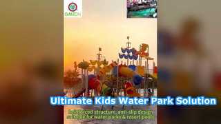 Kids Outdoor Water Park Playground Equipment